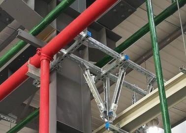 黄陂该抗震支架的整体式支吊架结构协调性好